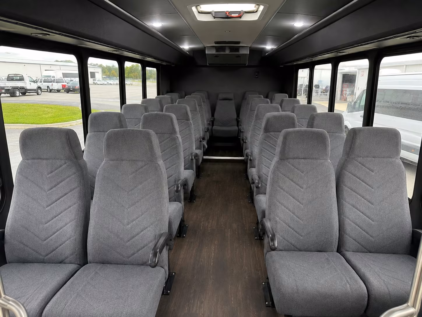 18 passenger minibus inside