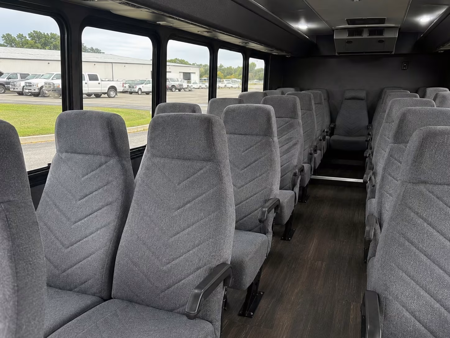 20 passenger minibus inside