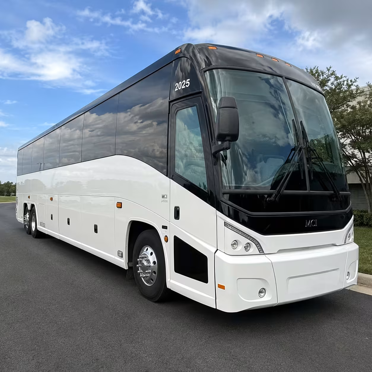 56 passenger charter bus