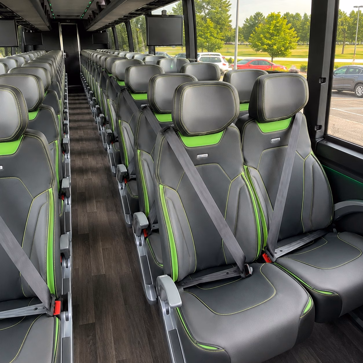 bellflower airport transfer charter bus rentals